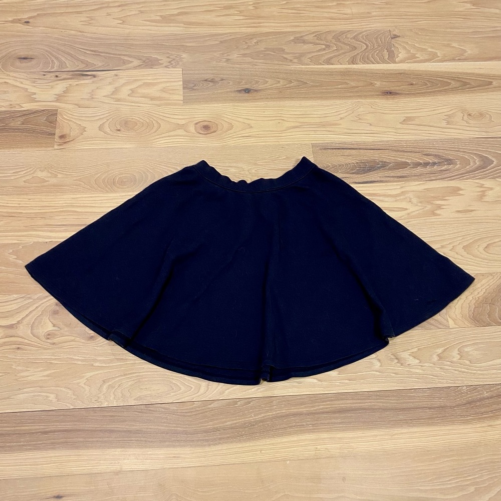 Abercrombie & Fitch Navy Skater skirt
